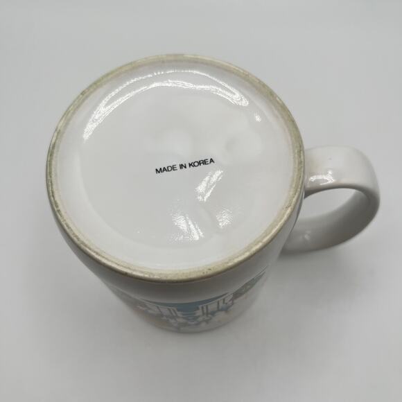 Disney World Vintage 1988 Epcot Castle Mickey Mouse "I Love Grandma Grandpa" Mug - Picture 10 of 14